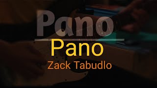 Pano guitar solo  Zack tabudlo [upl. by Alyahc]