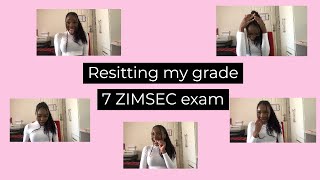 Resitting my grade 7 ZIMSEC exam FIRST VIDEO ZIMBABWEAN YOUTUBER [upl. by Boehike724]