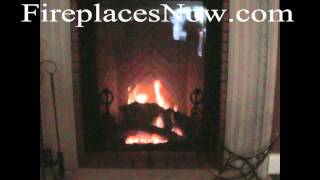 Sentinel Direct Vent Gas Fireplace  36H  36 CitadelIIDVF by FMI Vantage Heat [upl. by Bailie]