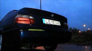 BMW E36 318IS MAGNAFLOW 14815 exhaust sound [upl. by Hook814]