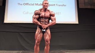 Dave Titterton UK NABBA Worlds 2015 [upl. by Amikay]