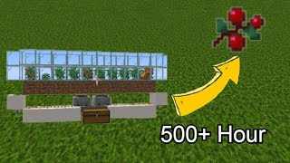 Minecraft Sweet Berry Farm  Fully Automatic 119 Java amp Bedrock [upl. by Seligman542]