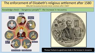 05  Elizabethans 15801603  GCSE History OCR B Topic 5  The Catholic Threat [upl. by Valer]