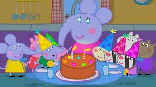 Peppa Pig Celebrates Edmond Elephants Birthday  Peppa Pig  Official Channel [upl. by Hanzelin141]