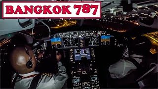 Piloting the 787 Dreamliner out of Bangkok [upl. by Angelina]