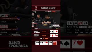 Value cực sát river pokerhand pokerhighlights shorts [upl. by Onirefes]