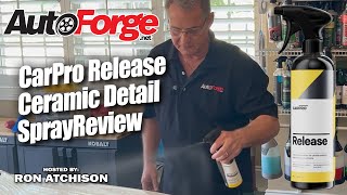 CarPro Release Ceramic Detail Spray  Use On Freshly Applied Ceramic Coatings  Review amp How To [upl. by Oab13]