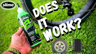 Slime 2 in1 Tire amp Tube Sealant Does It Work [upl. by Eniamahs]