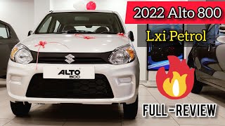 2022 Alto 800 Lxi  Interior Exterior Price Features Colours Mileage amp All  Vahan Official [upl. by Atirehs]