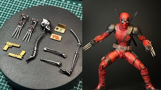 New Deadpool and Wolverine accessory kit for Marvel Legends Sh Figuarts available at LampM Customs [upl. by Calendra490]