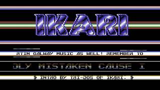 Ikari C64 cracktro from Microprose Soccer [upl. by Becca947]