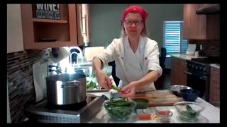 Spring Minestrone Cooking Class [upl. by Yrrac]