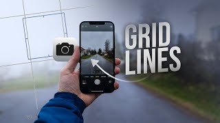 How to Enable Grid Lines on iPhone Camera Tutorial [upl. by Megdal]