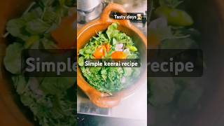 simple keerai recipe  trendin yt shorts viral 2 [upl. by Dorrahs754]