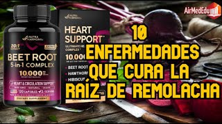 10 Enfermedades que Cura la Raíz de Remolacha [upl. by Dorcy]