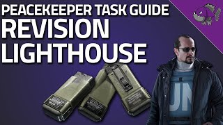 Revision Lighthouse  Peacekeeper Task Guide  Escape From Tarkov [upl. by Sanjay]