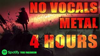 4 Hours of Melodic Metal  No Vocals [upl. by Ynatsyd]