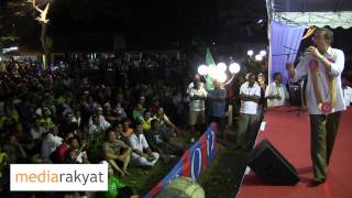 Anwar Ibrahim Ceramah Perdana Di Lumut Perak [upl. by Eniffit]