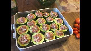 Recette de mes CONCOMBRES FARCIS  En direct du potager [upl. by Assetal346]