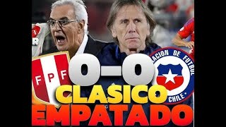 ADIÓS MUNDIAL 2026 🥺🇵🇪⚽  PERÚ EMPATA CON CHILE Y SE QUEDA CASI SIN POSIBILIDADES DE CLASIFICAR [upl. by Thisbe]