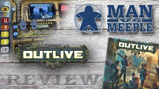 Outlive La Boîte de Jeu Review by Man Vs Meeple [upl. by Clarisse]