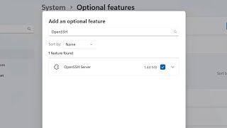 How to Enable OpenSSH and SFTP in Windows [upl. by Arikal]