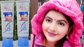 Fair amp Lovely Winter Fairness Face Cream review amp demo  RARA  winter fairness [upl. by Anitniuq]