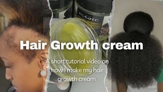 VLOG  🤭How I mix Vaseline with hair growth herbals for my clients Hair growth cream fast [upl. by Vaughan868]