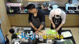 HIT 슈퍼맨이 돌아왔다  이휘재 뽀로로 집중한 쌍둥이에 “뽀로로는 기적이다” 201504122 슈퍼3 [upl. by Ebeohp700]