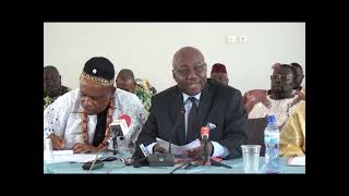 Les Assises fondatrices du CPATC  PACTCA 2830 septembre 2014 à Dahè au Bénin [upl. by Eirrol21]