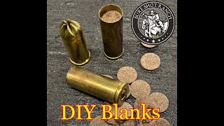 DIY Blanks  How to make your own gun blanks for cowboy mounted shooting or reenacting [upl. by Leid]