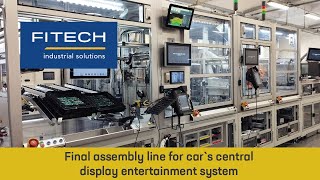 FITECH Automation  final assembly line for automotive industry [upl. by Anilrac271]