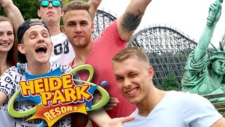 HEIDE PARK  Eiqus Rollercoaster Review [upl. by Weiser]