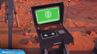 Interact with a Computer Terminal at a Mole Team Drill Site Location  Fortnite [upl. by Susy]