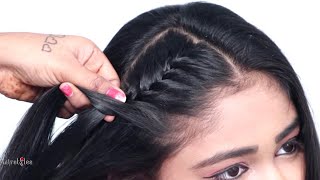 Easy Hairstyle For Girls With Long Hair  Hairstyles For Everyday CollegeSchool  Simple Hair [upl. by Bevan]