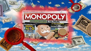 🎲 MONOPOLY BILLETES FALSOS 🎲 UNBOXING Y REVIEW EN ESPAÑOL [upl. by Okramed]