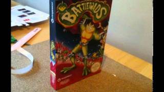 NES Battletoads Reproduction Box Steps [upl. by Bass662]