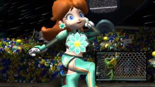 Mario Strikers Charged  Daisys Animations  Alternate Uniform  Away [upl. by Aniat]