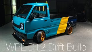 WPLD12 Suzuki Carry Kei Truck Drift Build and Test Run on Drift Track [upl. by Arodnahs]