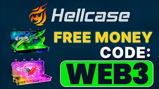 Hellcase Promo Code  WEB3  Get FREE 070  10 BONUS [upl. by Dilisio]