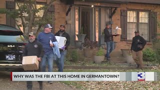 FBI raids home in Germantown [upl. by Ateuqal]