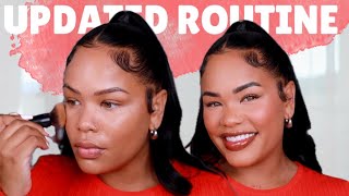 my go to flawless glowy matte makeup routine  Arnell Armon [upl. by Nylarat]