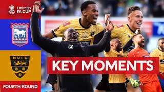 Ipswich Town v Maidstone United  Key Moments  Fourth Round  Emirates FA Cup 202324 [upl. by Surtimed]