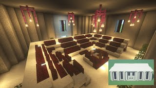 COME FARE UN PICCOLO PARLAMENTO  Minecraft Tutorial [upl. by Jerrilee]