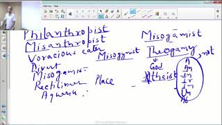 VOCABULARY ROOT WORDS ENGLISH BY NITIN SIR [upl. by Mandeville]