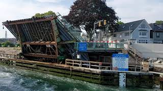 Blynman Bridge in Gloucester Massachusetts [upl. by Nodnart802]