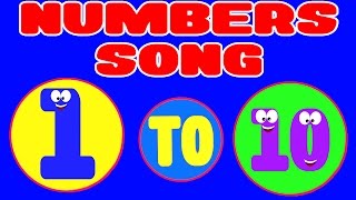 Zahlen Lied für Kinder  Lerne Zahlen  Nummern 1 bis 10  Educational Songs  Numbers Song [upl. by Ytissahc236]