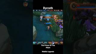 Heerobert3030 Mobile Legends Bang Bang Dyrroth Highlights [upl. by Lessard]