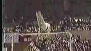 Boriana Stoyanova  1985 Chunichi Cup EF  Uneven Bars [upl. by Shayn]