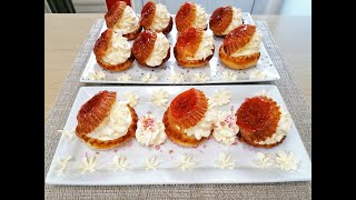 Savarine cu frisca  Savarin Cake [upl. by Daveda]